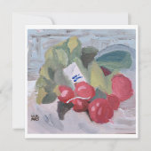 Carte Radis du marché (Devant)