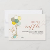 Carte Raffin Ballons Bunny (Devant)