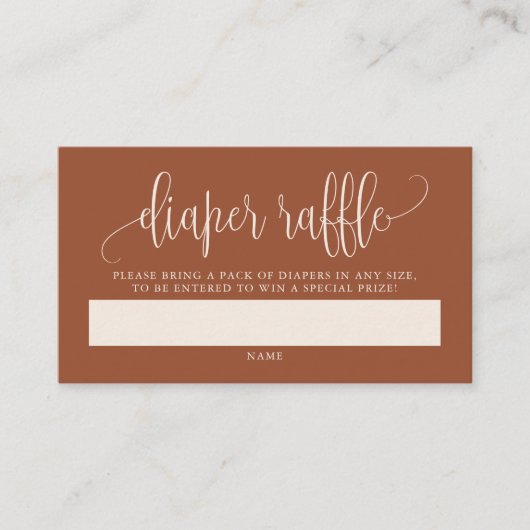 Carte Raffin de couches en terre cuite joliment Sc (Devant)