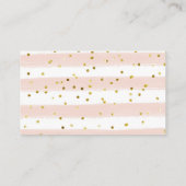 Carte Raffle à parapluie à fleurs de printemps (Dos)