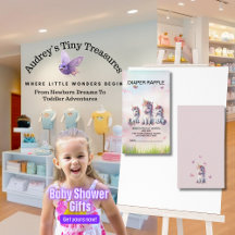 Carte Raffle Baby shower Unicorne Magique