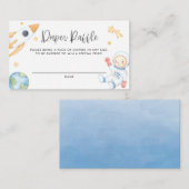 Carte Raffle de couche spatiale de l'astronaute po (Devant / Derrière)