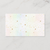 Carte Raffle Unicorn Baby shower Girl Diaper (Dos)