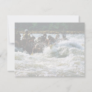 Carte Rafting d'eau blanche