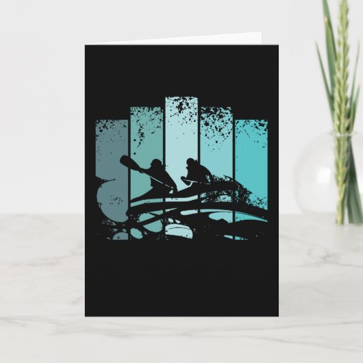 Carte Rafting Retro (Devant)