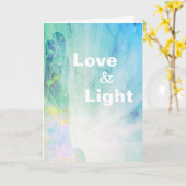 Carte *~* Raies D'Amour Guérison Healing Main Lightworke (Fleur jaune)