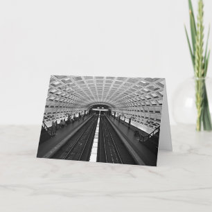Carte Rails de la station de métro de Washington DC pour