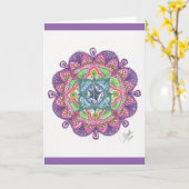 Carte Rainbow (Fleur jaune)