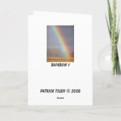 Carte Rainbow 1 (Dos)