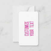 Carte Rainbow Bloom Watercolor Florale Note (Dos)