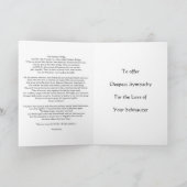 Carte Rainbow Bridge Sympathy Card (Intérieur)