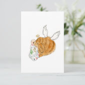 Carte Rainbow Chien Sympathy Card (Debout devant)