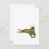 Carte Rainbow Chien Sympathy Card (Devant / Derrière)