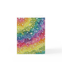 Carte Rainbow Circles