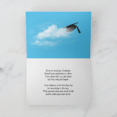 Carte Rainbow Clouds 2026 Black Graduation Hats (Intérieur)