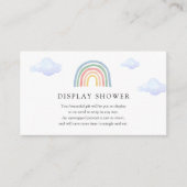 Carte Rainbow Display Show (Devant)