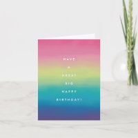 Rainbow Joyeux anniversaire