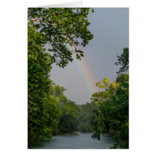 Carte Rainbow Over James River