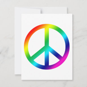 Carte Rainbow Peace