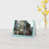 Carte Rainbow Row (Fleur jaune)