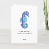 Carte Rainbow Seashell (Dos)