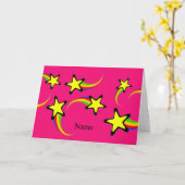 Carte Rainbow Shooting Stars Thunder_Cove (Fleur jaune)