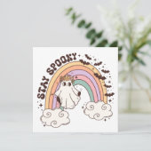 Carte Rainbow Stay Éffrayant (Debout devant)
