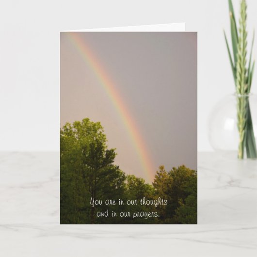 Carte Rainbow Sympathy (Devant)