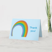 Carte Rainbow Thank You (Devant)