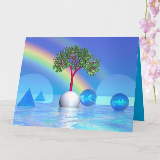 Carte Rainbow Tree (Orchidée)
