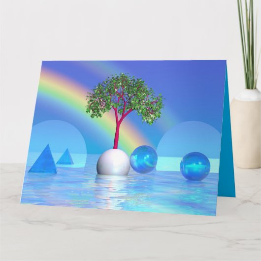 Carte Rainbow Tree (Devant)