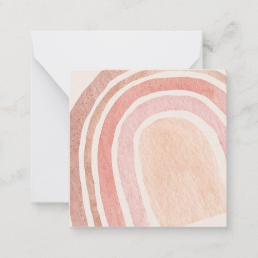 Carte Rainbow Watercolor (Devant)