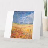 Carte Rainy day applaudissez la citation d'encouragement (Dos)