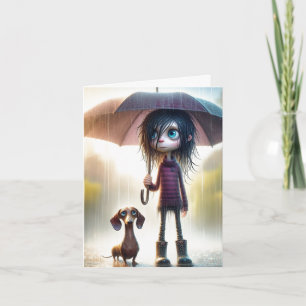 Carte Rainy Day Best Friend Card
