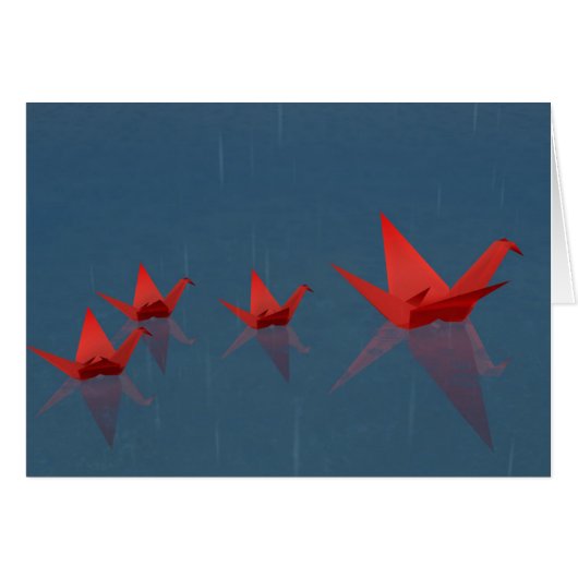 Carte Rainy Day calme (Devant horizontal)