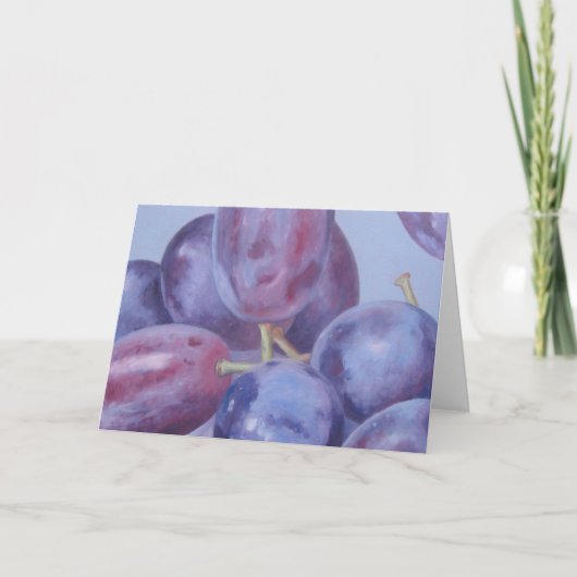 Carte Raisin bleu (Devant)