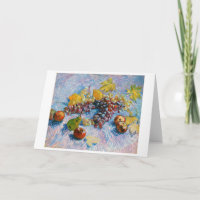 Raisins, citrons, poires et pommes, Van Gogh