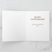 Carte Raisons de l'anniversaire rustique Pourquoi je t'a (Intérieur)