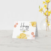 Carte Raksha Bandhan (Fleur jaune)