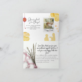 Carte Raksha Bandhan