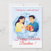 Carte Raksha Bandhan (Devant)