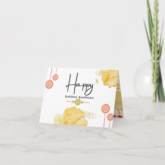 Carte Raksha Bandhan (Devant)