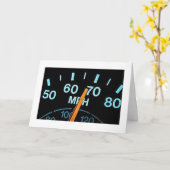 CARTE RALENTIR / PROFITEZ DE VOTRE ANNIVERSAIRE (POUR LE (Fleur jaune)