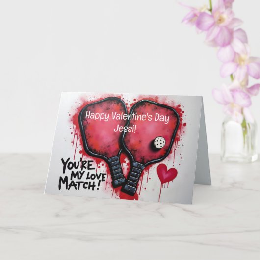 Carte Rallye de l'amour💘 Saint-Valentin (Orchidée)