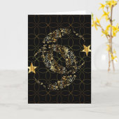 Carte Ramadan (Fleur jaune)