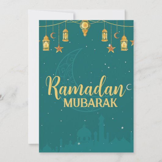 Carte Ramadan (Devant)