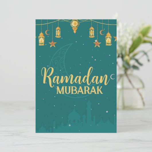 Carte Ramadan (Debout devant)