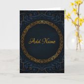 Carte Ramadan (Fleur jaune)