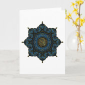 Carte Ramadan (Fleur jaune)