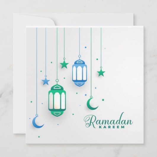 CARTE RAMADAN KAREEM (Devant)